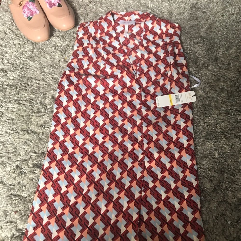 Laundry sleeveless blouse
